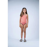 Squares Swimsuit, Red
