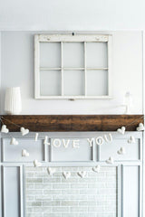 Heart Garland (White)