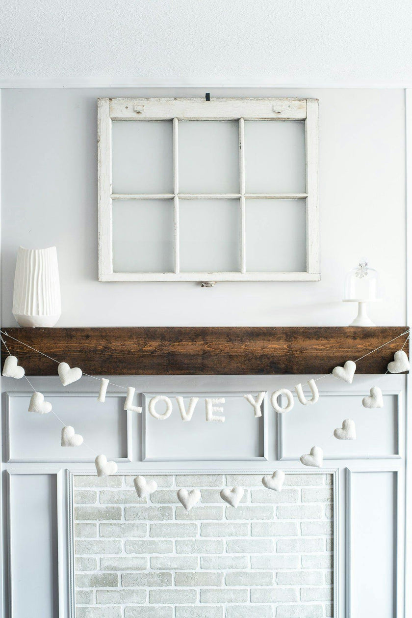 Heart Garland (White)