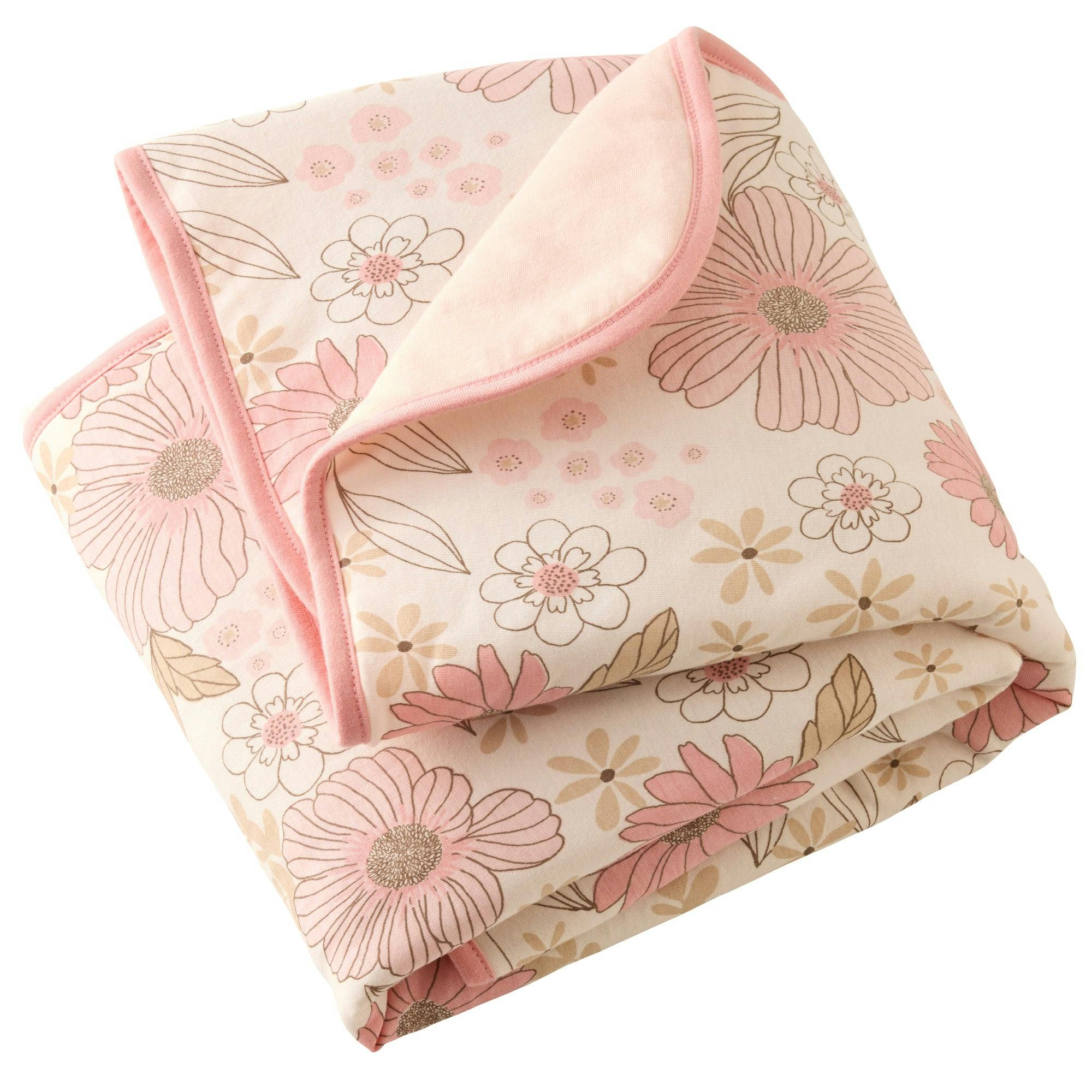 QUINN Reversible Light Weight Quilted Baby Blanket