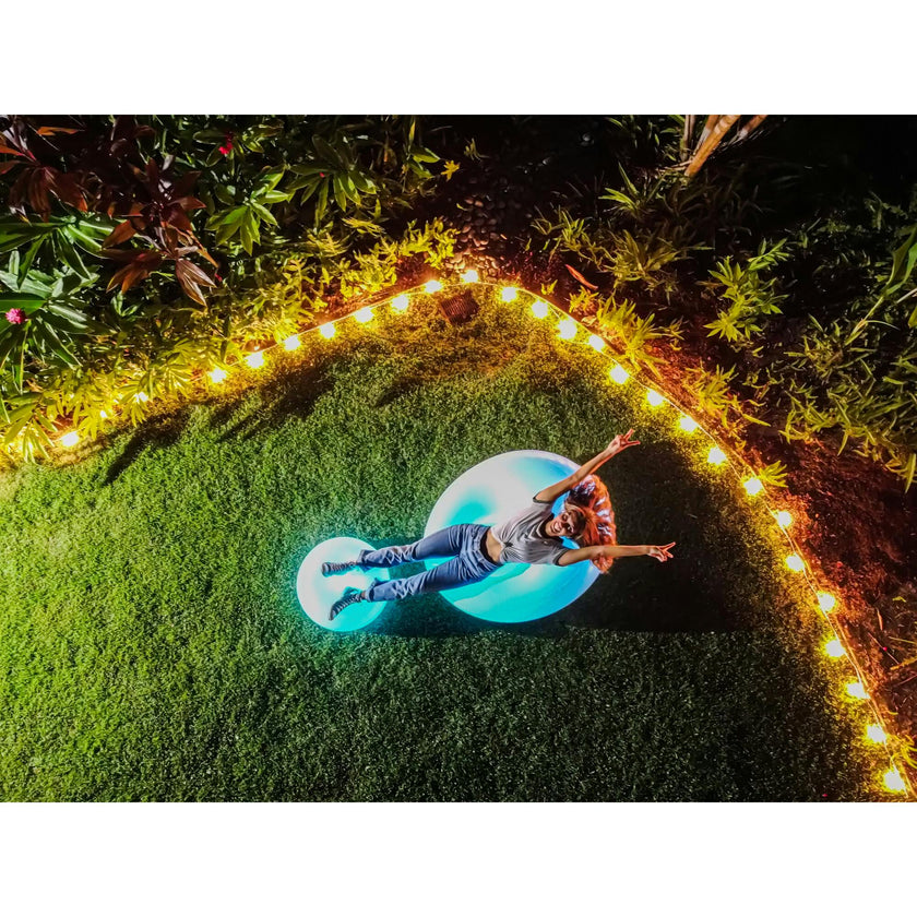 AirCandy Illuminated LED Inflatable Ottoman