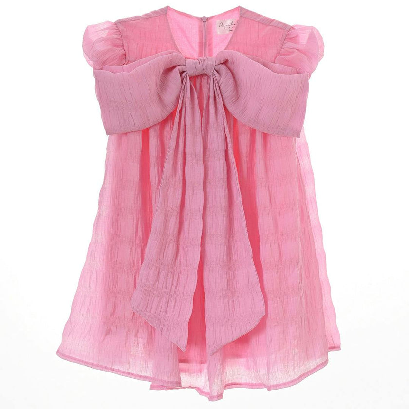 Sunlit dress (flamingo-pink)