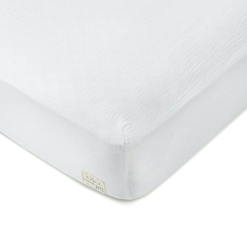 Gauze Linen Crib Sheet