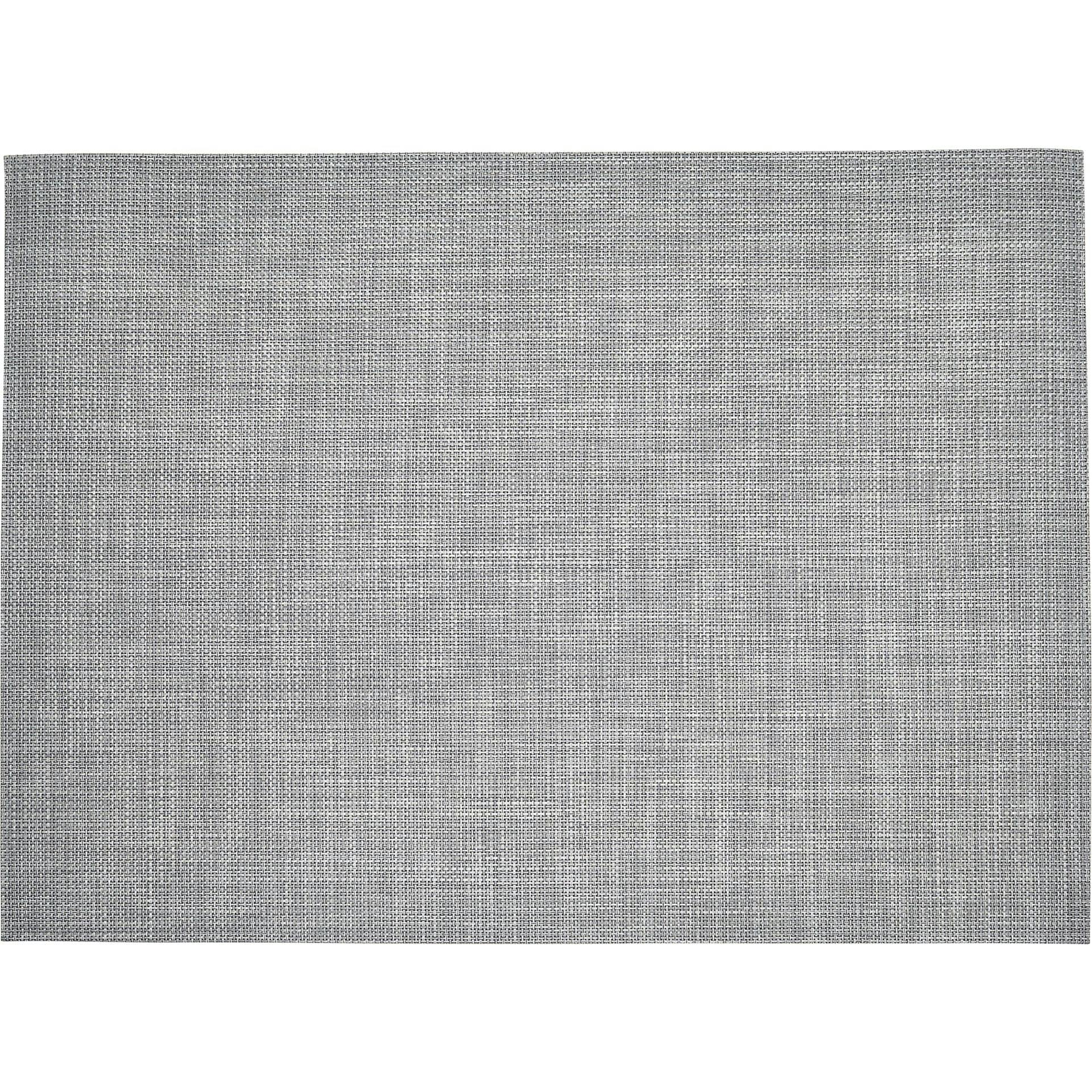 Basketweave Floor Mat, Grey