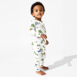 Christmas Tree Farm Bamboo Convertible Footie