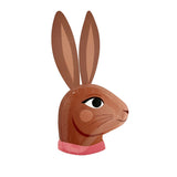 Chocolate Easter Bunny Dinner Plates