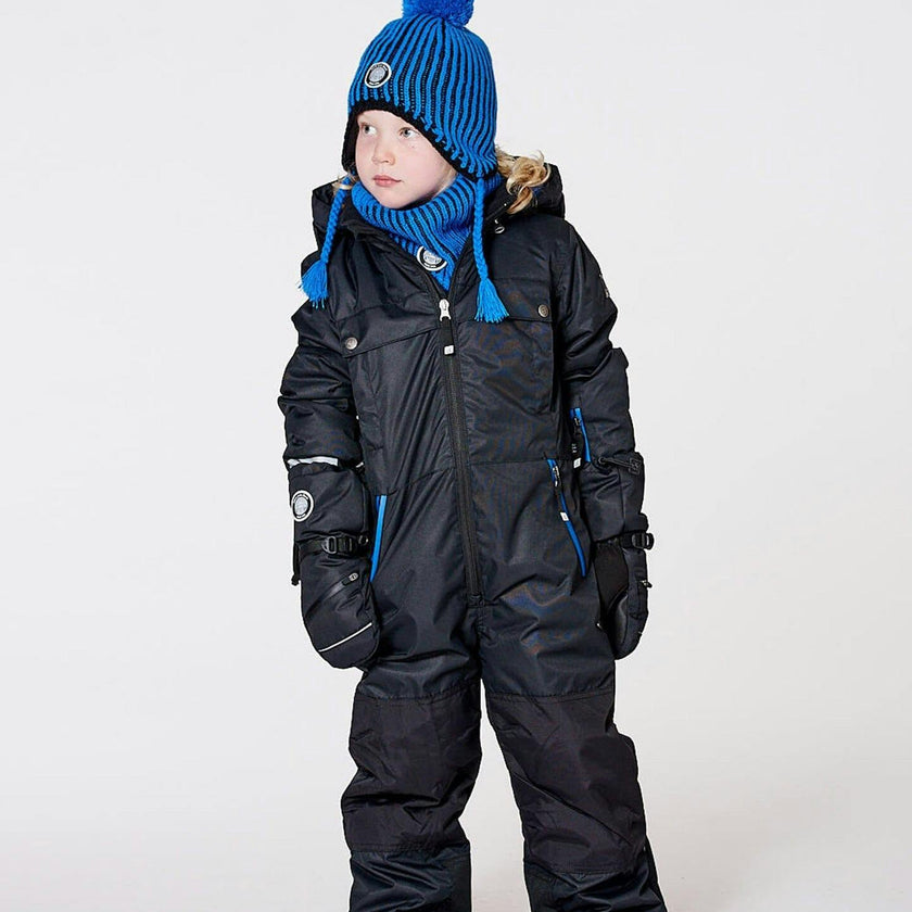 Solid One-Piece Teknik Snowsuit