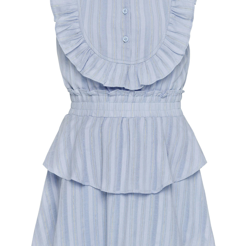 Jane Dress Peri/Gold