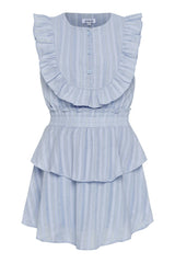 Jane Dress Peri/Gold