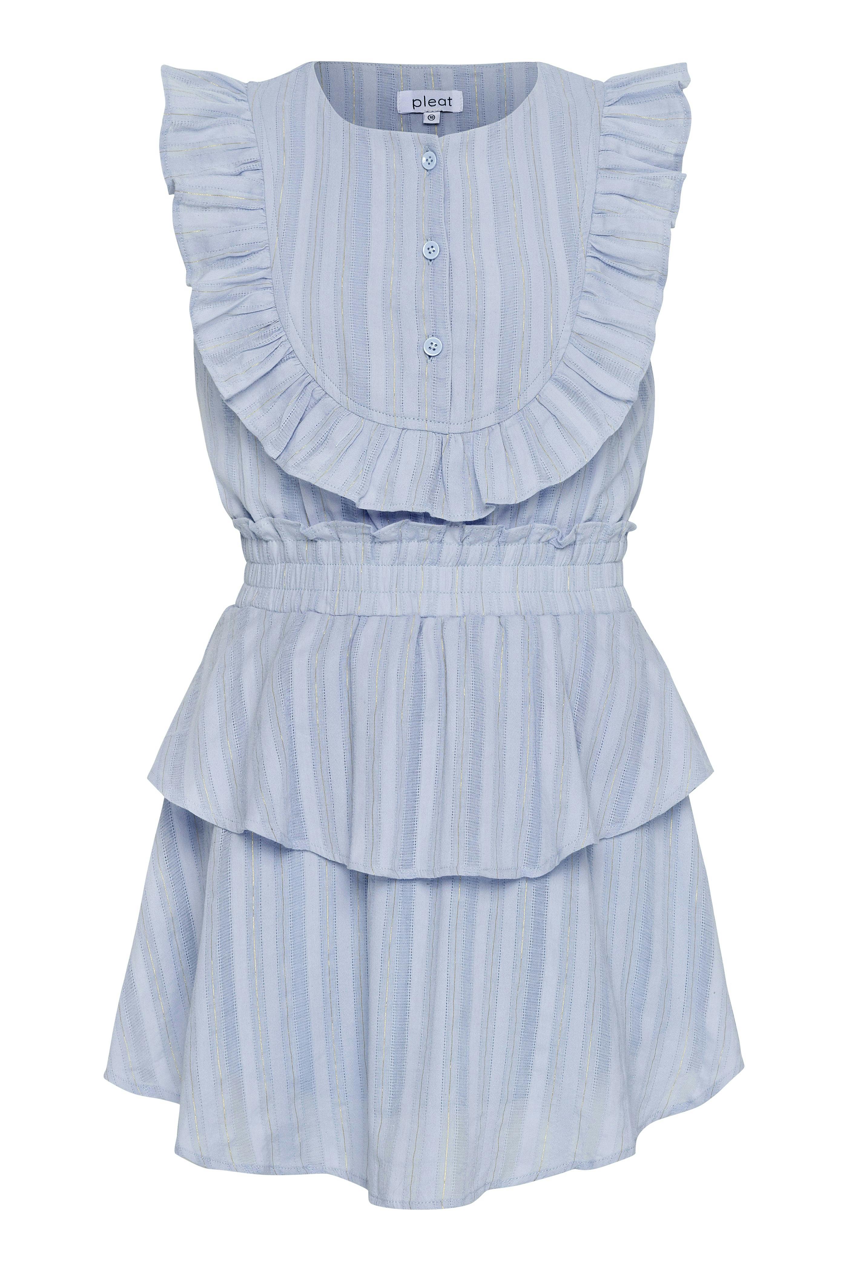 Jane Dress Peri/Gold