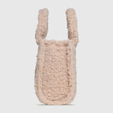 Sherpa Tote Bag – Cozy, Colorful & Convertible with Matching Coin Purse, Teddy Bear