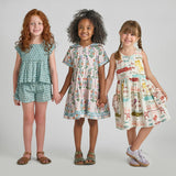 Girls Laura Dress - Flower Seeds