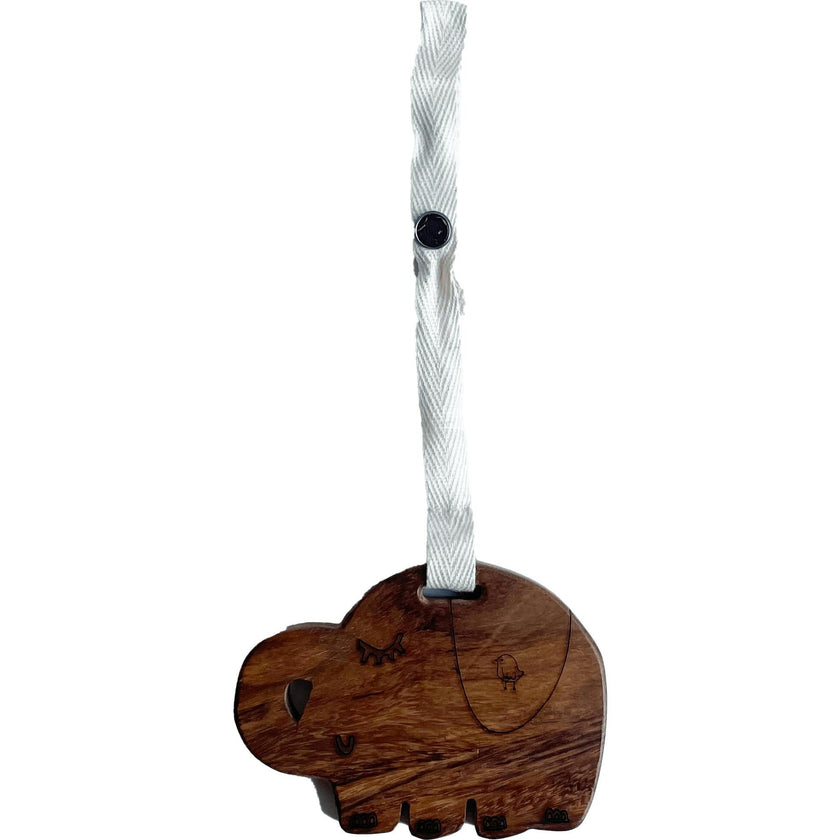 wood stroller toy | piper the elephant