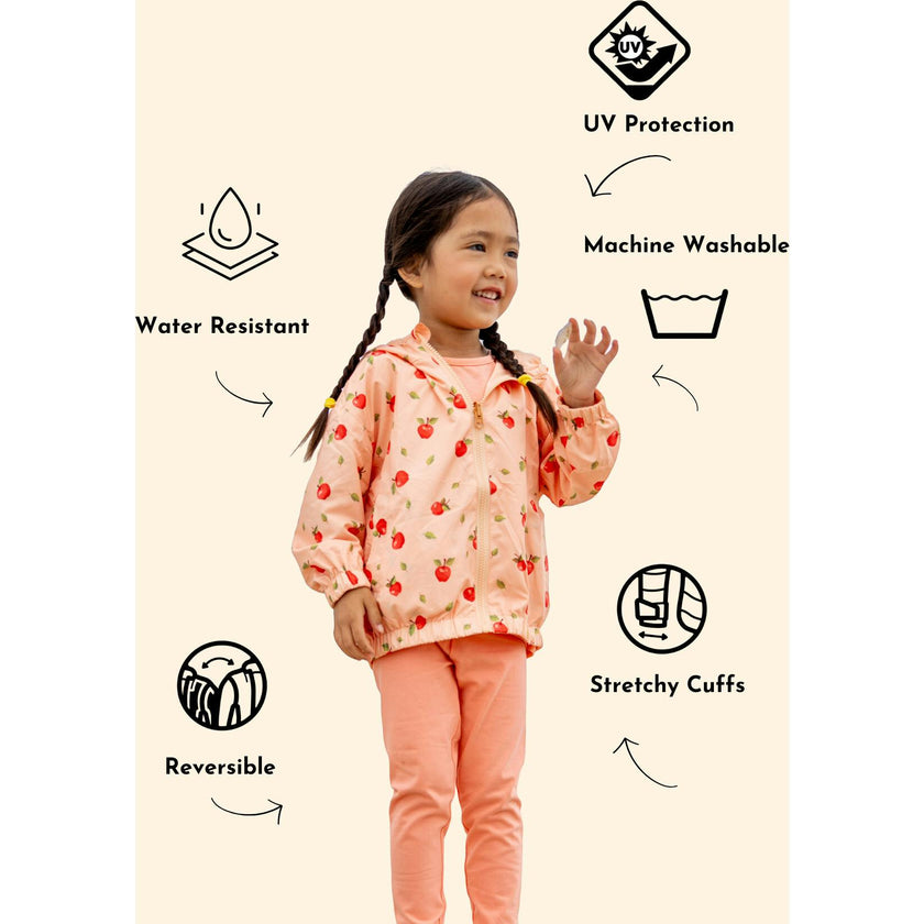 Nova Reversible Rainresistant Windbreaker