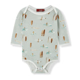 Vintage Surf Bamboo Long Sleeve One Piece