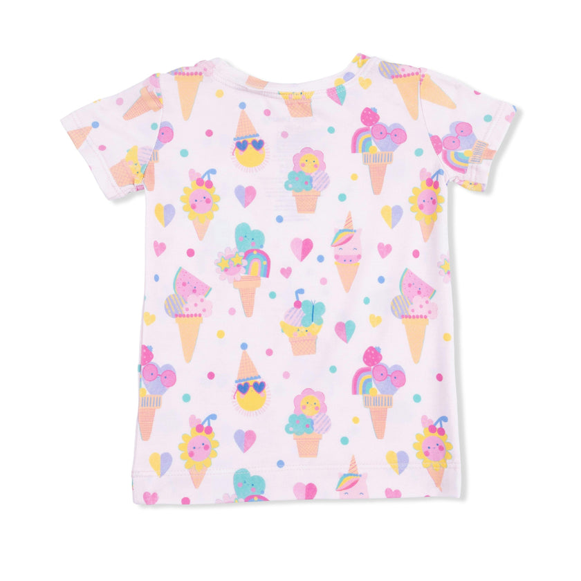 Ice Cream Fun Crew - Loungewear Short Set