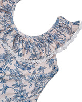 Ruffle Neckline One Piece – Sundance