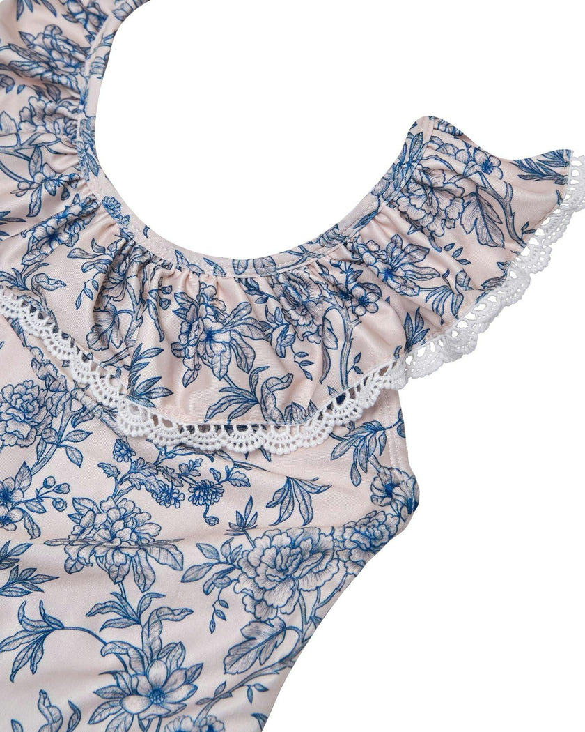 Ruffle Neckline One Piece – Sundance