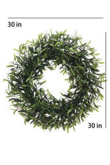 30" Artificial Olive Leaf Wreath