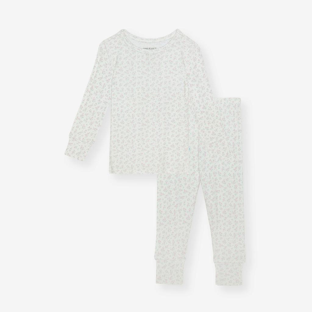 Andina Cream Pointelle Pajama Set
