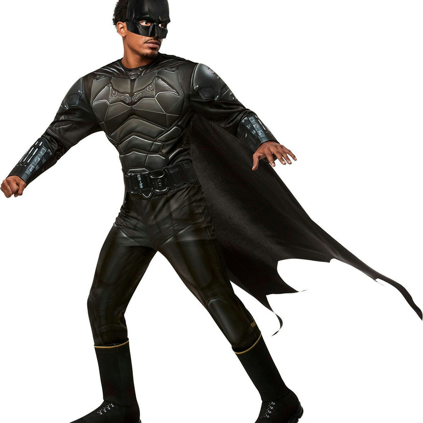 Men's The Batman Muscle Chest Costume - Deluxe