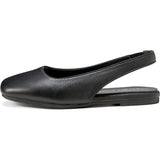 Ester Square Cap Toes Sling Back Sandals