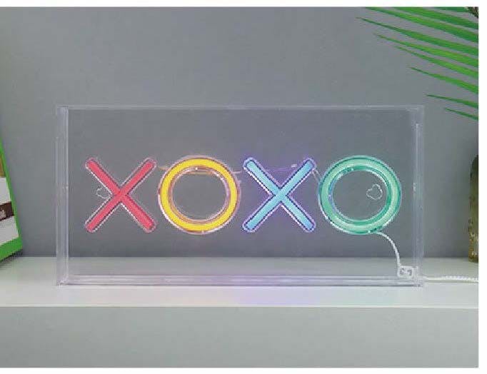 Neon Art Desktop /Wall Sign-XoXo