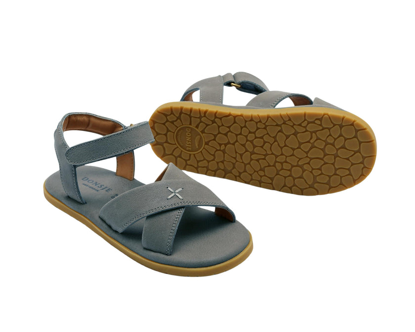Otis Sandals | Petrol Leather