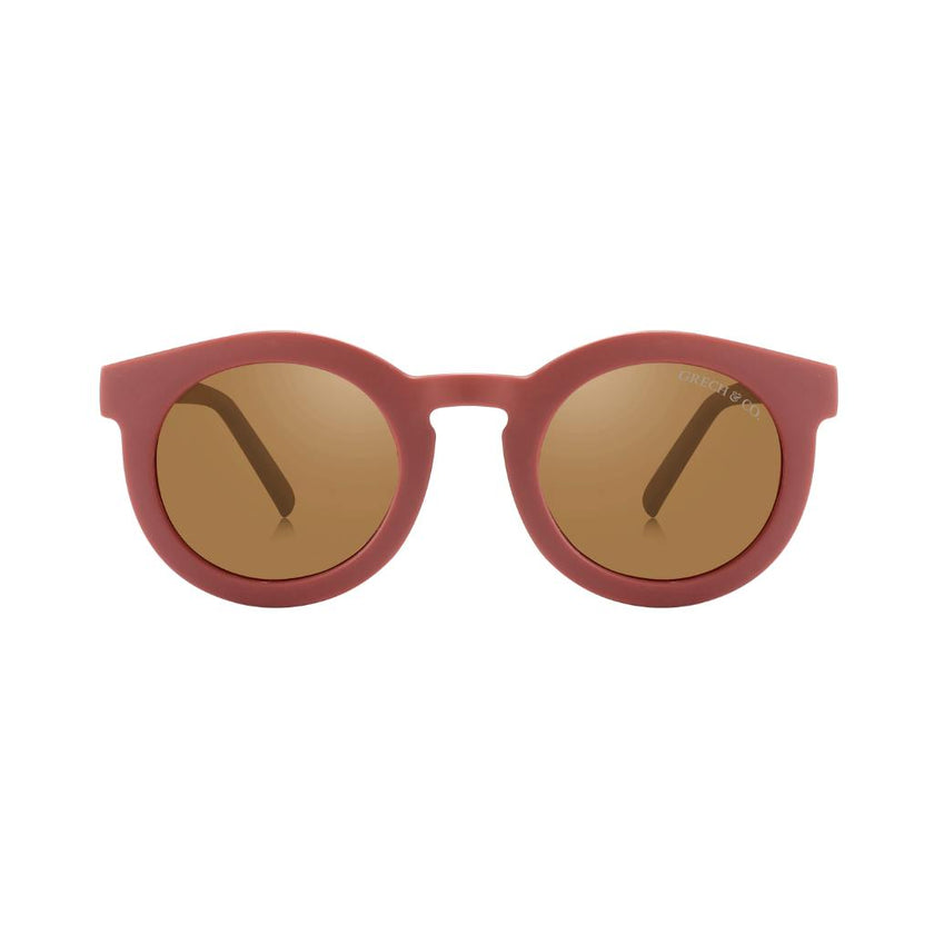 Classic | Sustainable Sunglasses | Plant-Based Bendable Polarized - Adult | 15+ Y | Mallow