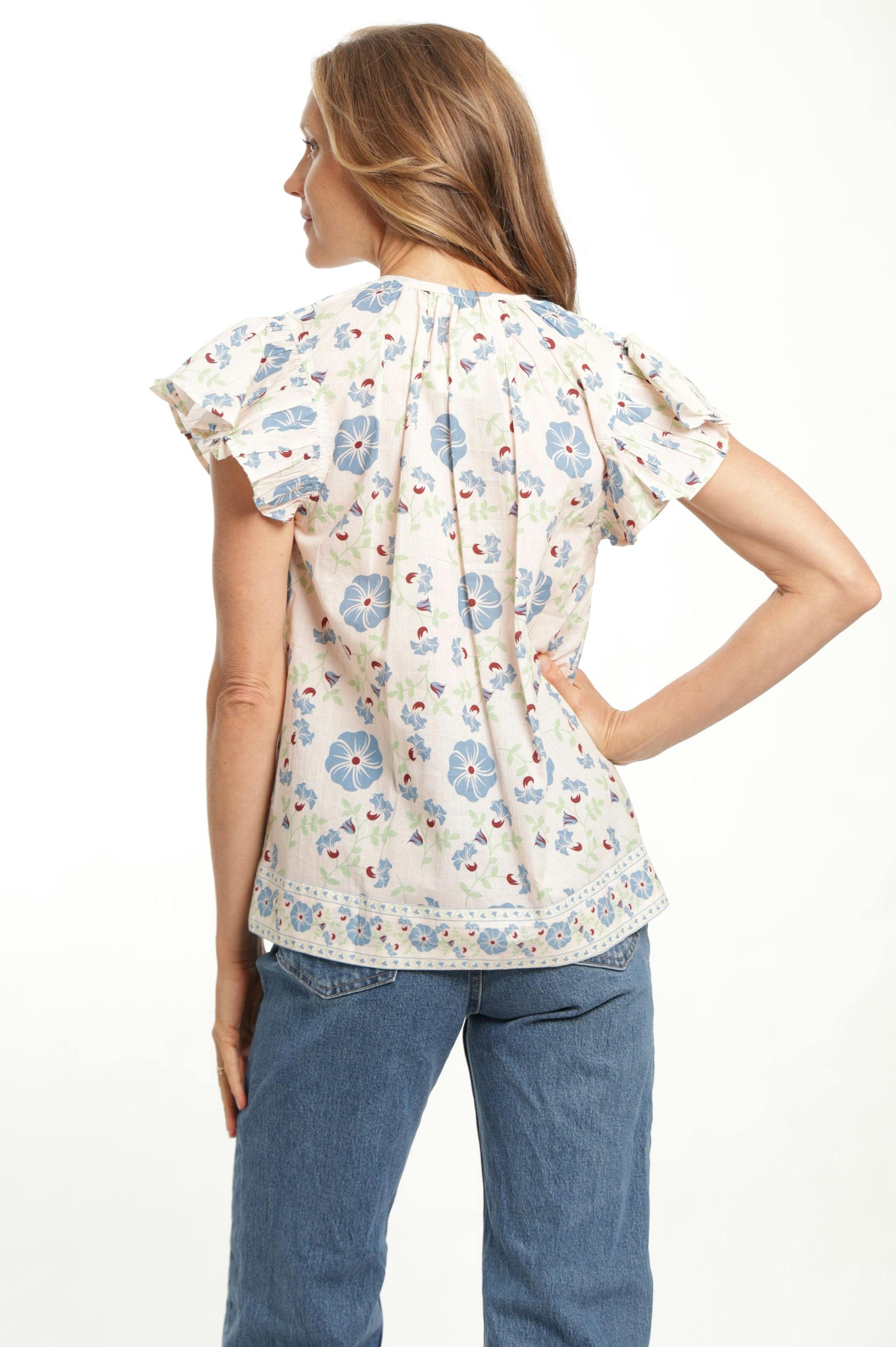 Marion Top - Pastel Cream