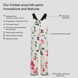 Corbet snow bib pants "Gerum"