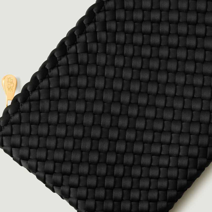 St. Barths Medium Tote Beads | Onyx