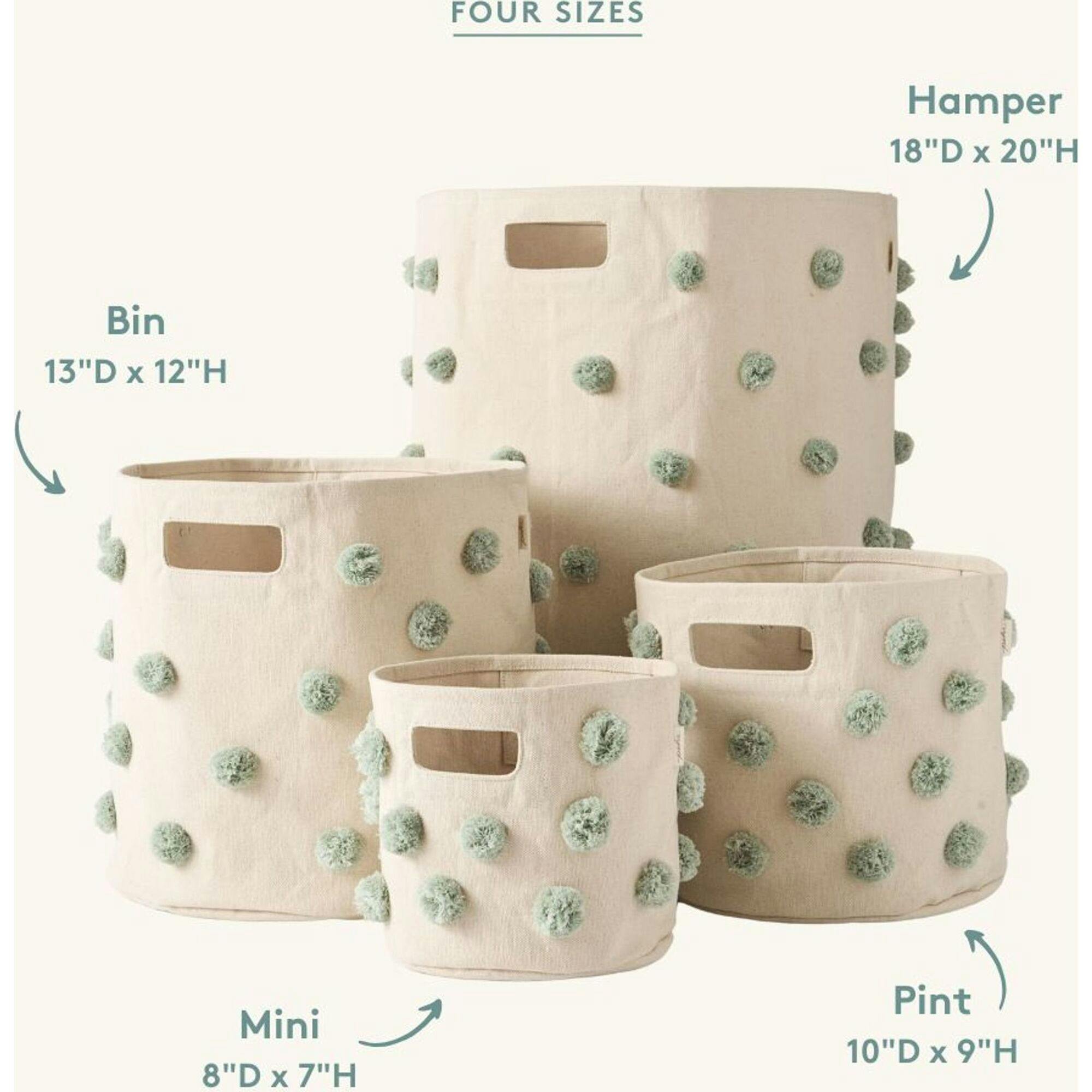 Pom Pom Basket - Mini