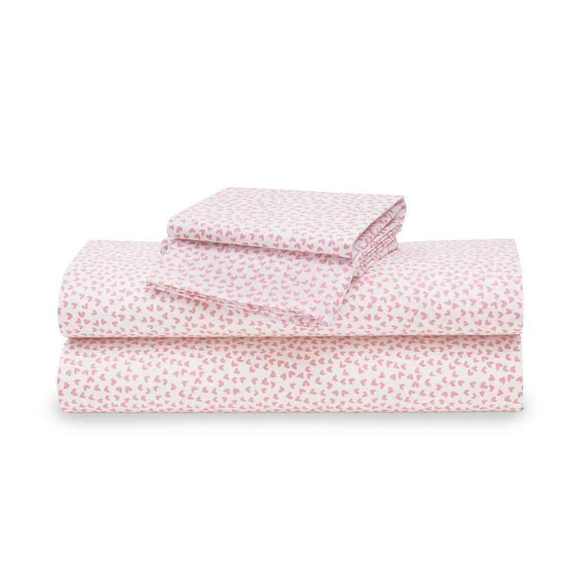Luxe Premium Cotton Sweethearts Bed Sheets