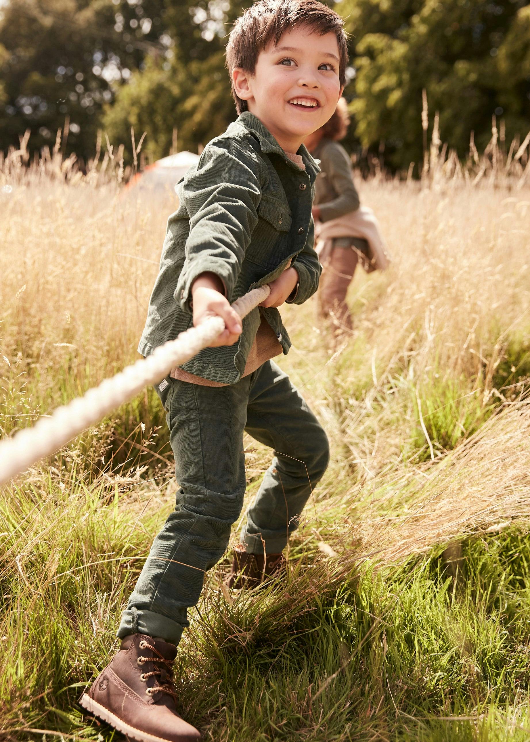 The Forest Green Corduroy Trousers