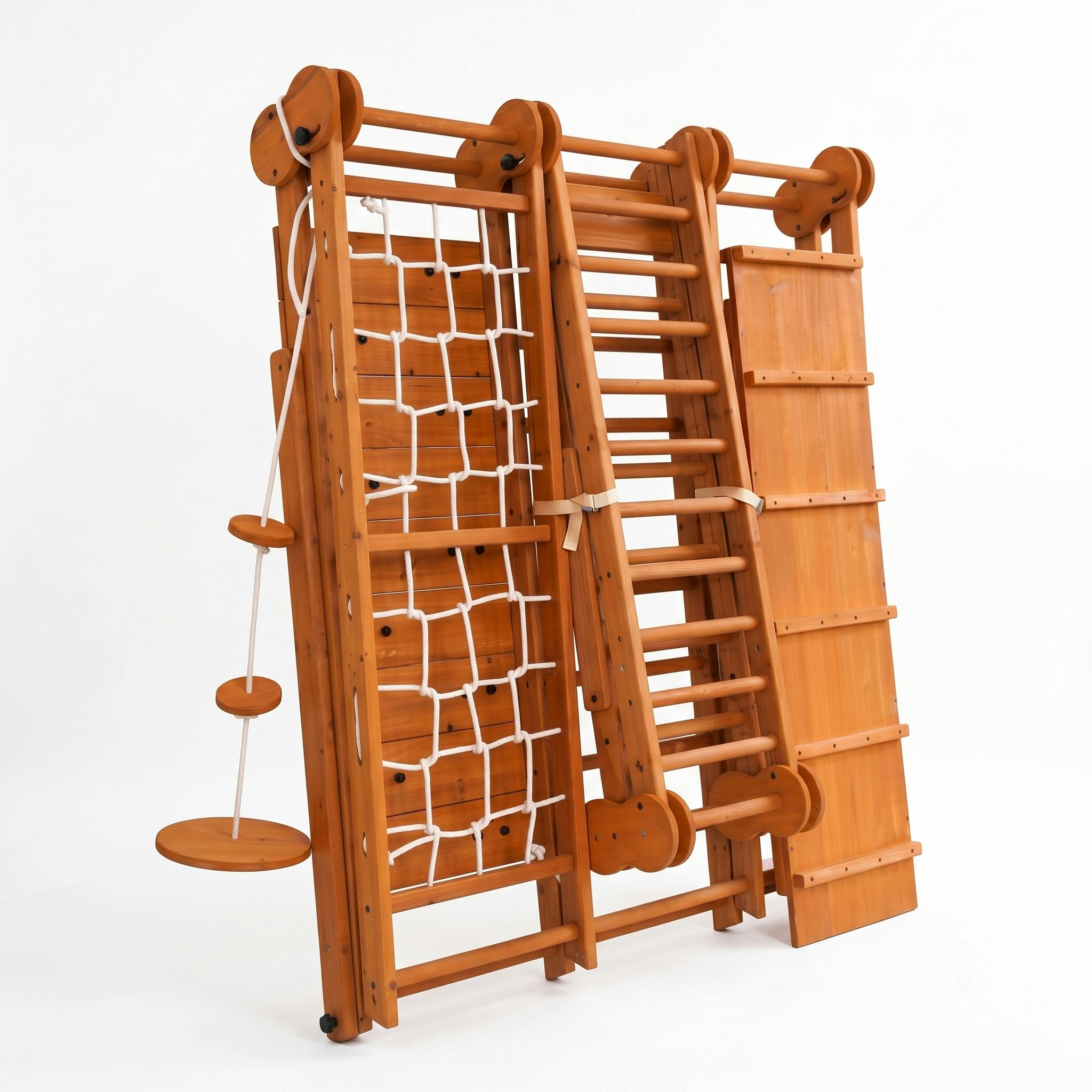 Chestnut | Outdoor & Indoor Foldable Jungle Gym