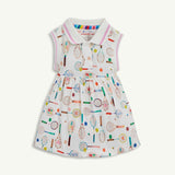 Magnetic Polo Bodysuit Dress