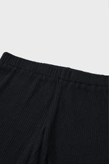Organic Cotton Ribbed Short