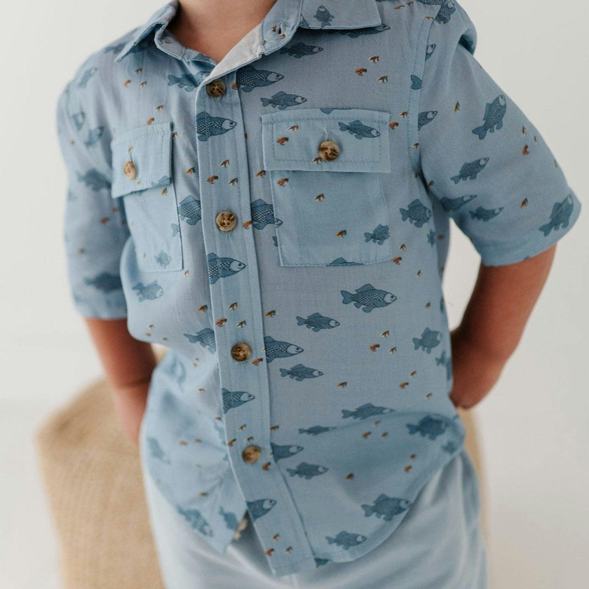 Boys Utility Shirt in Baseball