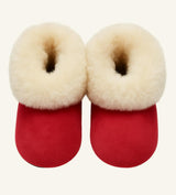 Alpaca Fur Baby and Kids Booties Slippers in Golden Honey