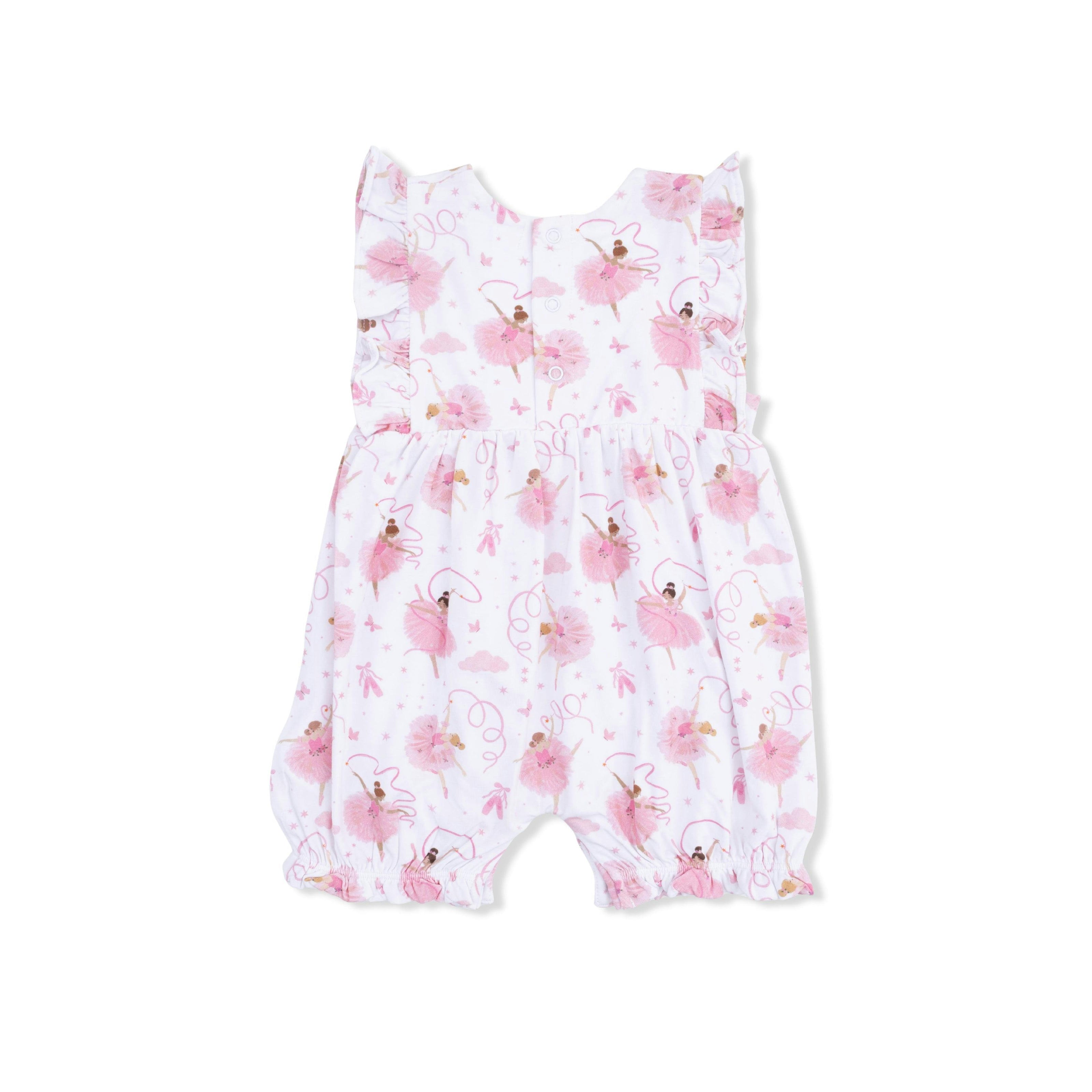 Ribbon Ballerinas - Ruffle Playsuit