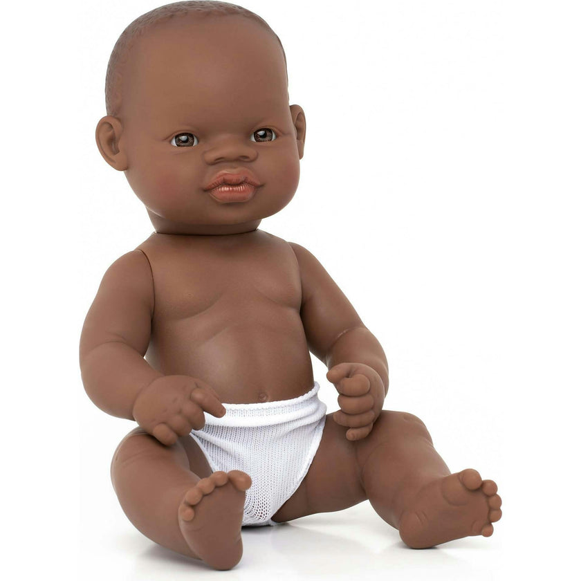 Baby Doll African Boy - 12 5/8"