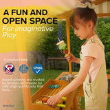Avenlur Sumac Outdoor Wooden Play Market, Root View Planter, Mud Kitchen & Grill Station