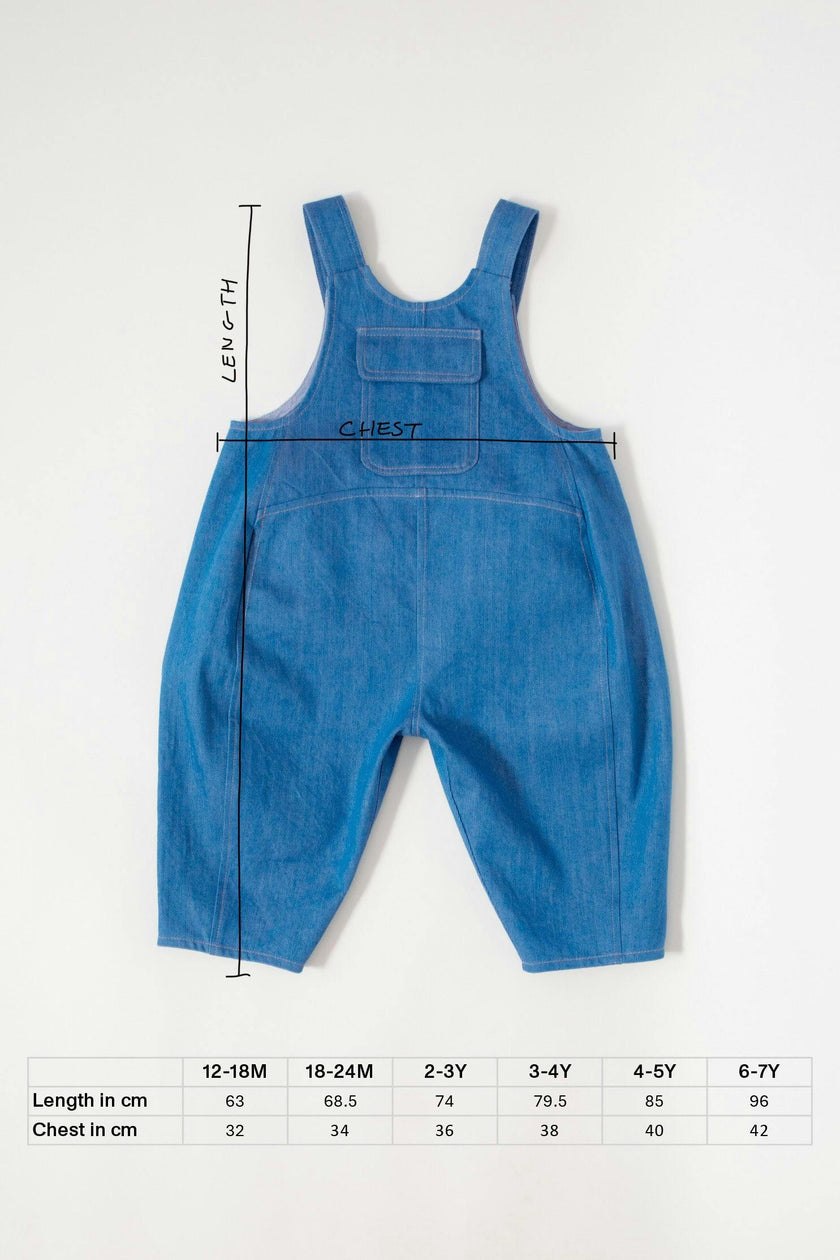 Kai Rust Cord Dungarees