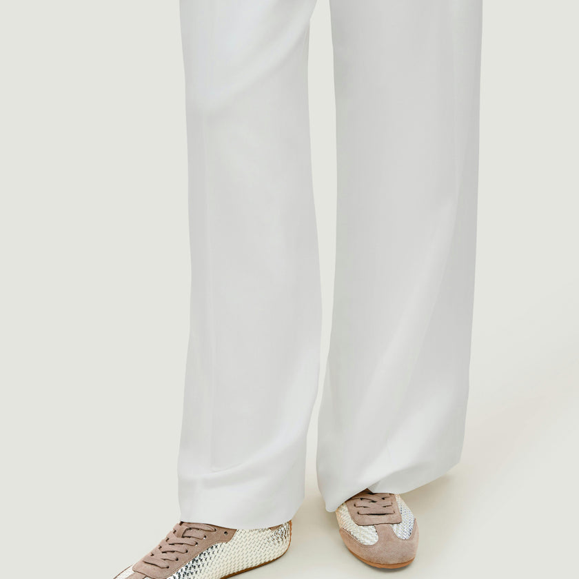 Milan Sneaker Metallic | Silver
