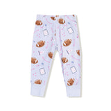 Touchdown Time - Lavender - Long Sleeve Loungewear Set