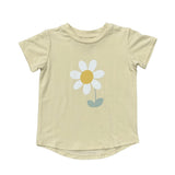 Girl's Short Sleeve Tee in Golden Daisy