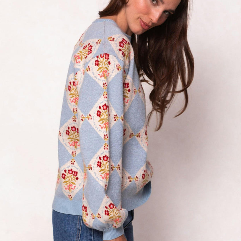 Vivienne Sweater in Mosaic Bloom