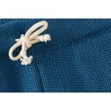 Organic Cotton Nordic Knit Shorts, Fjord Blue