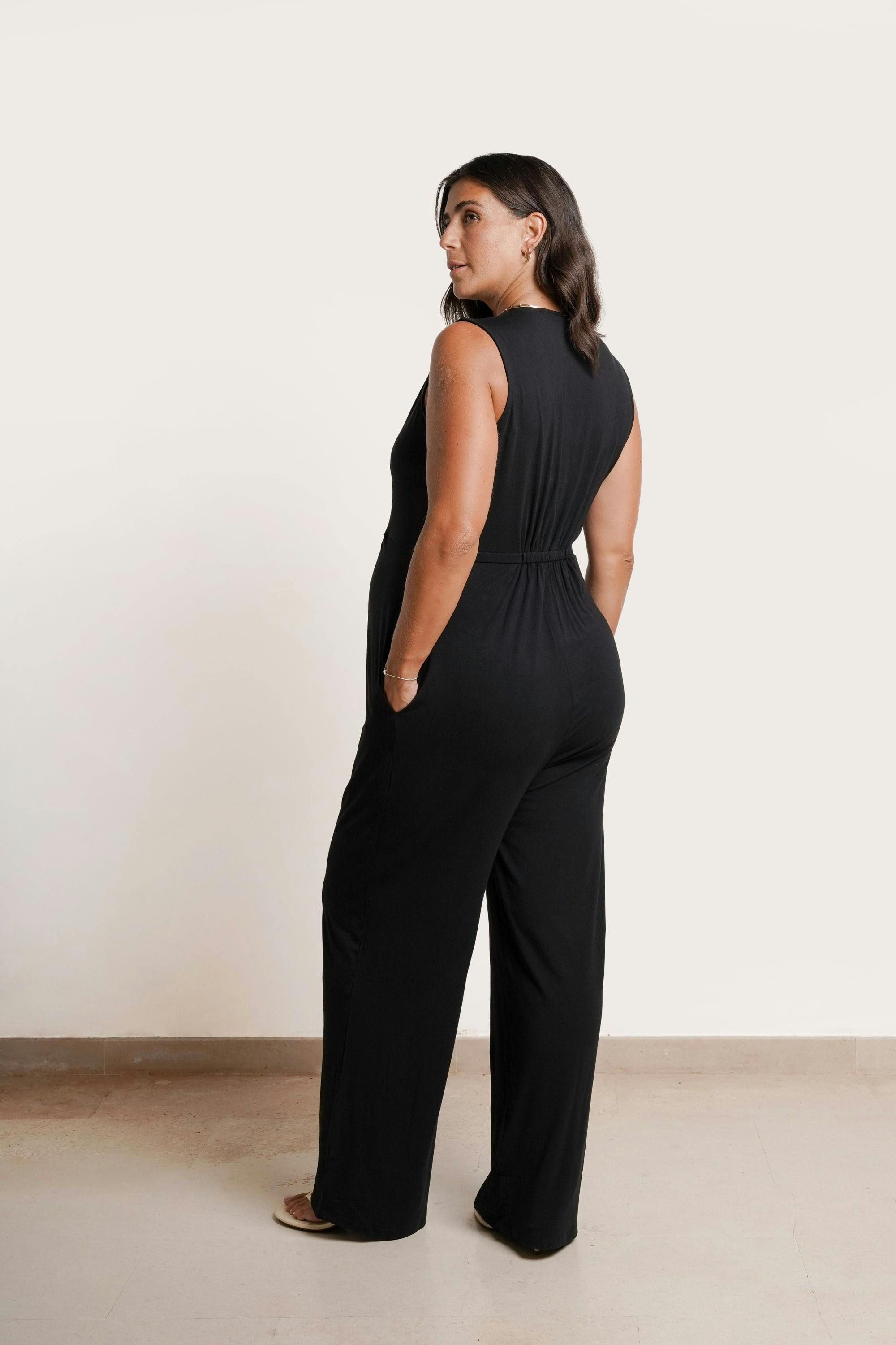 Ines Maternity & Nursing Jumpsuit